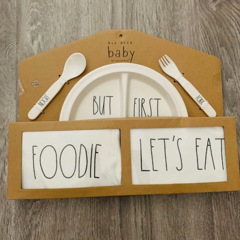 Rae Dunn baby gift set - Picture 2 of 7